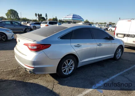 2016 Hyundai Sonata Se из США, поврежденный, VIN 5NPE24AF0GH386961